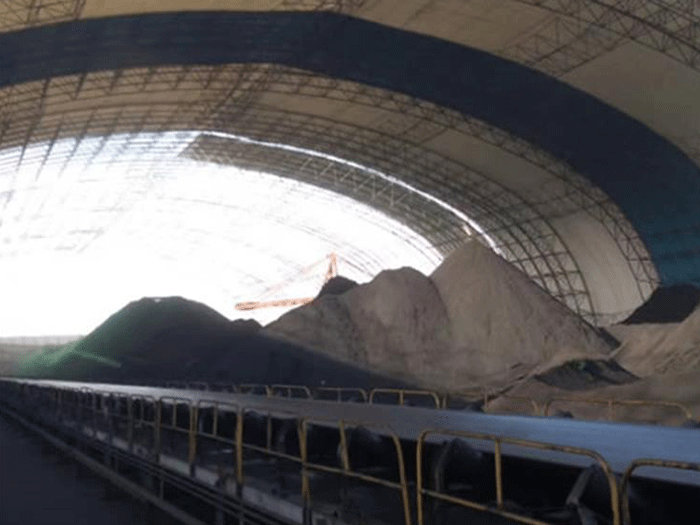 齐齐哈尔煤棚料仓网架